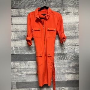 Sharagano dress with belt new with tags